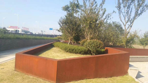 梁溪耐候钢挡土墙